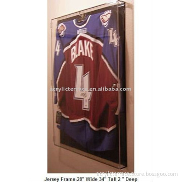 Clear Perspex Shirt Display Case